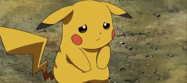 Resultado de imagem para Pikachu chorando