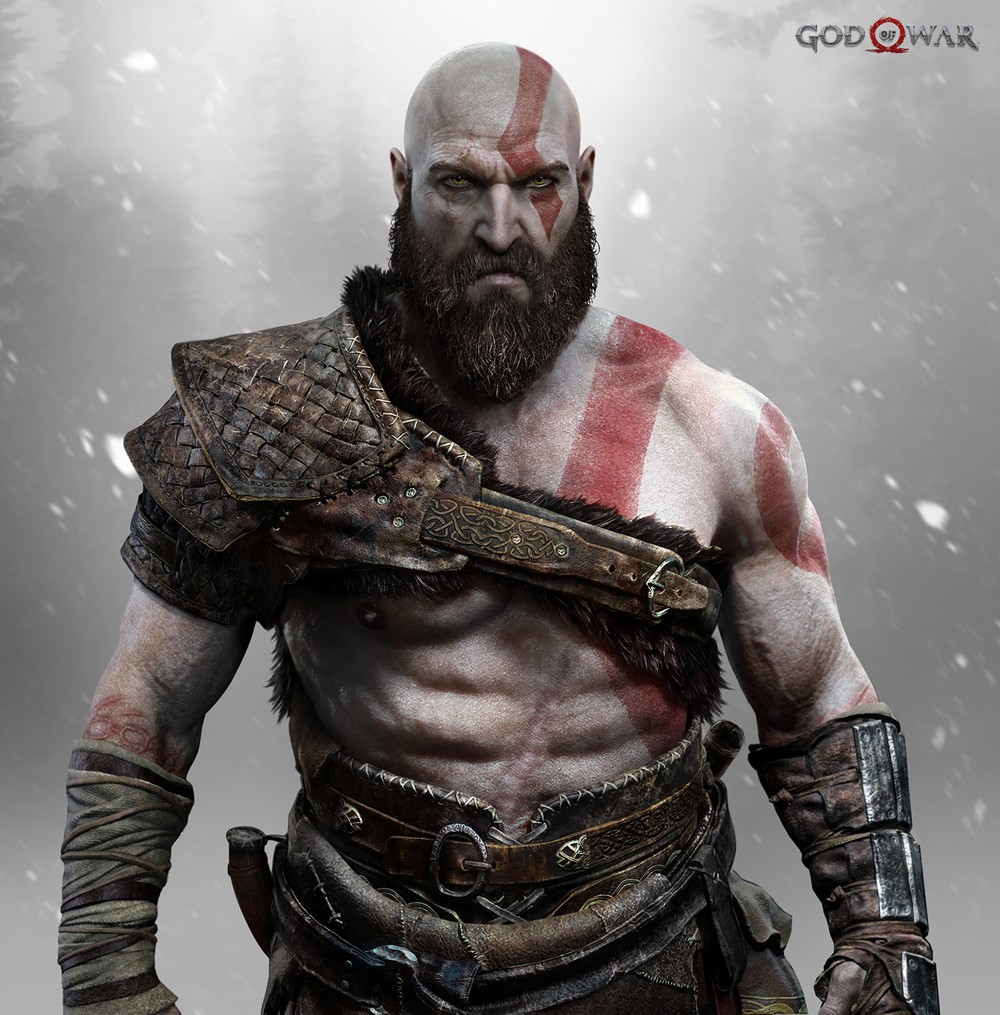 Novo God Of War Ganha Artes Exclusivas Destacando Kratos E O Filho