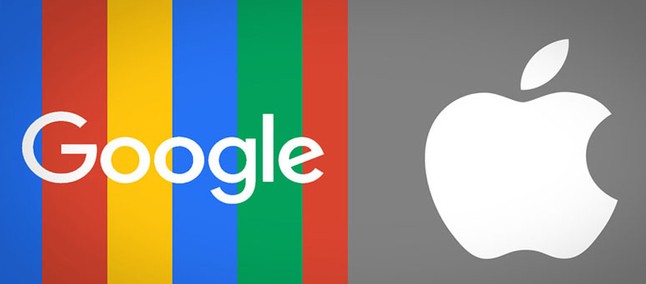 Resultado de imagem para Apple e Google