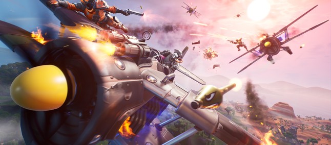 fortnite recebe atualizacao 8 40 com novidades que incluem nova arma avioes e mais - nova arma do fortnite temporada 9