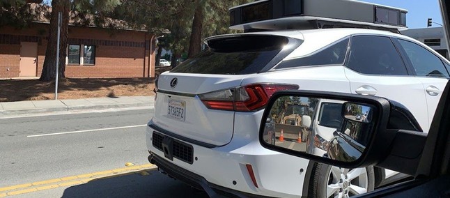 اشتعلت! سيارة ذكية Apple ينظر في الشوارع مع وحدة غريبة عن أجهزة الاستشعار 55
