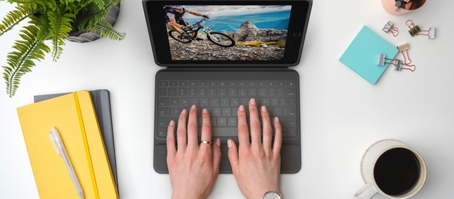 لوجيتك تقدم حافظات لوحة مفاتيح فوليو رفيعة وعرة لجهاز iPad 10.2