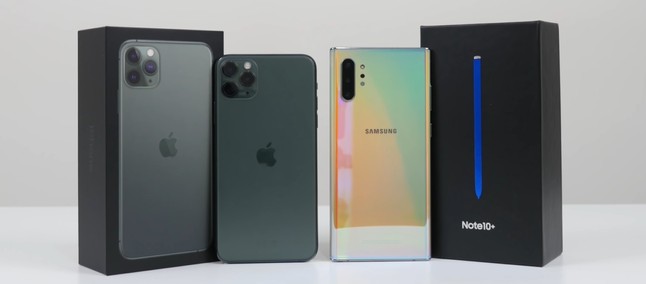 وجوه 11 برو ماكس Galaxy Note  10 زائد مقارنة الكاميرا