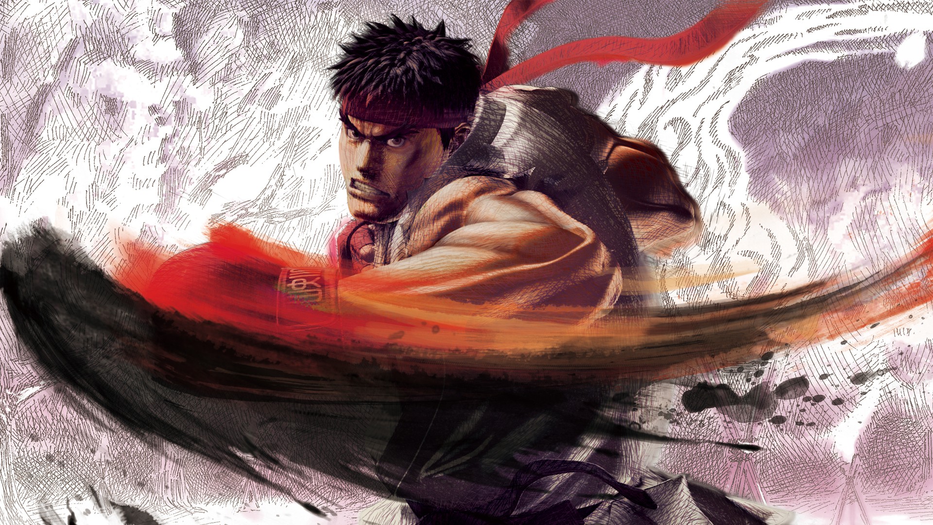 Fight wallpaper. Обои Ryu Street Fighter Wallpaper. Street Fighter 4 персонажи. Боец арт. Воин уличный боец.